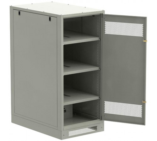 ITK LINEA B Шкаф (пустой) 1350х600мм дверь метал. сер.  LB35-13H69-M  ITK