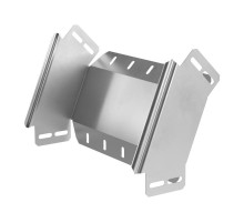 Угол вертикальный внешний 90 градусов Стандарт INOX (AISI 304) 300х80  PR16.2998  Промрукав