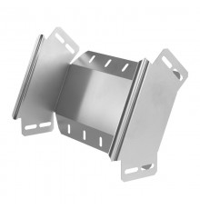 Угол вертикальный внешний 90 градусов Стандарт INOX (AISI 304) 300х80  PR16.2998  Промрукав