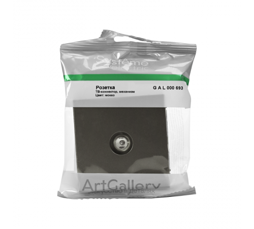 ArtGallery Розетка TV коннектор, механизм  GAL000693  SE