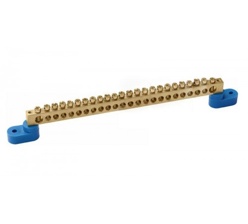 Шина N ноль на 2-угловых изоляторах ШНИ-8х12-24-У2-С  YNN10-812-24C2-K07  IEK