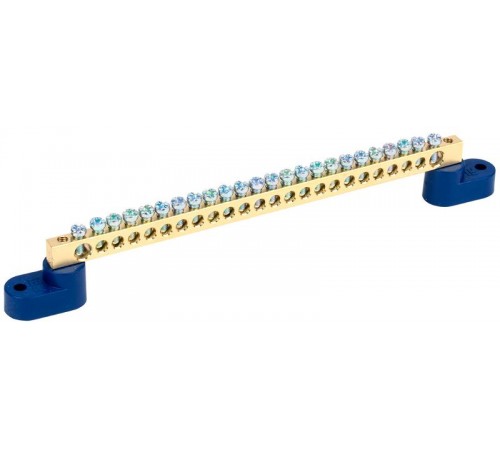 Шина N ноль на 2-угловых изоляторах ШНИ-6х9-24-У2-С  YNN10-69-24C2-K07  IEK