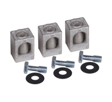 Комплект зажимов одногнездных 185 кв мм ВА04-36/ВА51-35-УХЛ3  141134  КЭАЗ