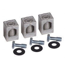 Комплект зажимов одногнездных 185 кв мм ВА04-36/ВА51-35-УХЛ3  141134  КЭАЗ