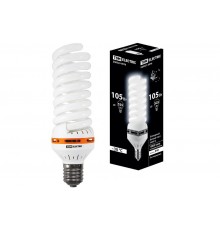 Лампа энергосберегающая КЛЛ-FS-105 Вт-4000 К-Е40 (85х280 мм)  SQ0323-0076  TDM