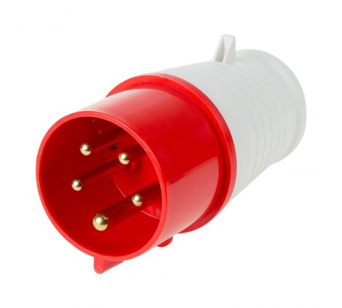 Вилка 025 переносная 3Р+РЕ+N 32А 380В IP44  11-8905  REXANT