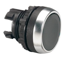 Кнопка с пружинным возвратом  22,3 - Osmoz - для комплектации - потайная головка - без подсветки - чёрный  023806  Legrand