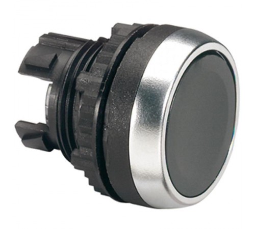 Кнопка с пружинным возвратом  22,3 - Osmoz - для комплектации - потайная головка - без подсветки - чёрный  023806  Legrand