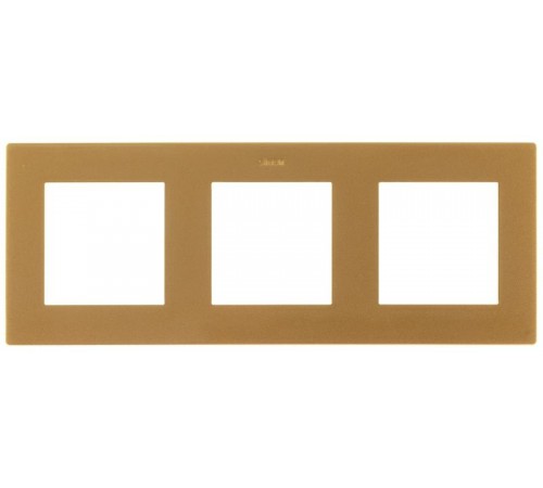 Simon 24 Золото Рамка 3-ая  2400630-066  Simon