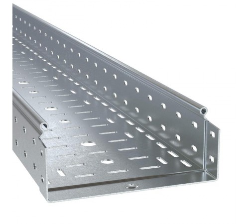 Лоток перфорированный 80х80х6000, 1,5 мм, горячеоцинкованный  SPM60808HDZ  DKC