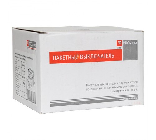 Пакетный выключатель ПВ 4-16 М1 пл. IP56 EKF PROxima  pv-4-16-4  EKF