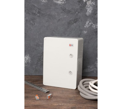 Бокс пластиковый с монтажной платой (ВхШхГ) 350х250х150мм IP65 PROxima  PB65MP002  EKF
