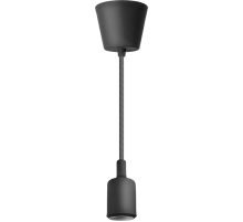 Светильник бытовой подвес  61 523 NIL-SF02-008-E27 60Вт 1м. пласт. черный  61523  Navigator