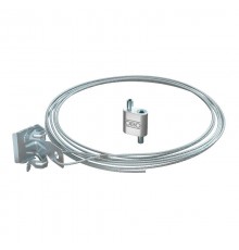 Подвес тросовый QWT TK 2 1M G с держателем боковым и фиксатором, 2,0х1000 мм ( QWT TK 2 1M G )  1450625  OBO Bettermann