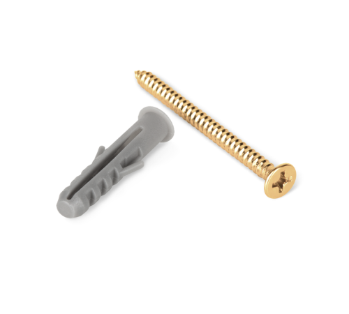 W6481438/ Электроустановочные изделия - Винты для изолятора 10 шт. (золото) Ретро  a050772  Werkel