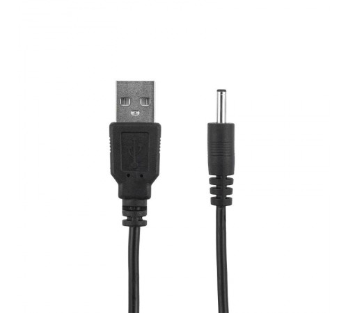 Кабель USB штекер - DC разъем питание 1,4х3,4 мм, спираль 1,5 метра REXANT 18-0235  REXANT