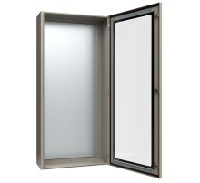 Щит с монтажной панелью ЩМП-7-0 IP54 У2 с прозрачной дверцей (1400х650х285мм)  YKM11-07-54-1  IEK