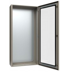 Щит с монтажной панелью ЩМП-7-0 IP54 У2 с прозрачной дверцей (1400х650х285мм)  YKM11-07-54-1  IEK