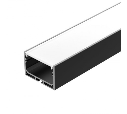 Профиль с экраном SL-LINE-4932-2500 BLACK+OPAL  027988  Arlight