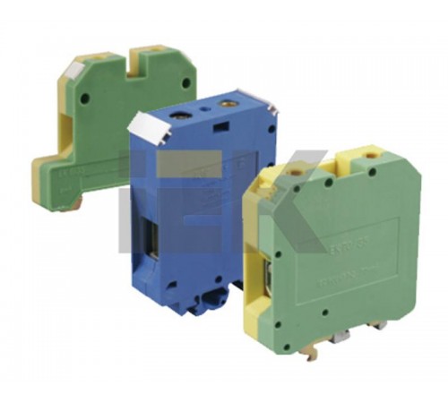 Зажим наборный ЗНИ-6PEN 6мм2 (JXB-земля)   YZN20-006-K52  IEK