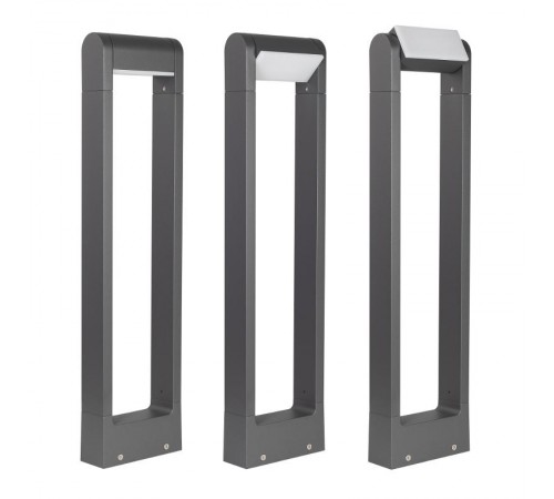 Светильник LGD-PATH-FRAME-ROTARY-H650-6W Warm3000 (GR, 111 deg, 230V) (Arlight, IP65 Металл, 3 года)  029436(1)  Arlight