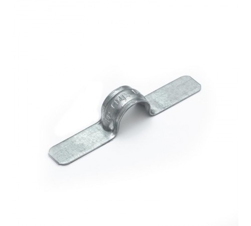 Скоба металлическая двухлапковая СМД d12-13 мм для монтажного пистолета (без отверстий) (100 шт/уп)  PR13.1982  Промрукав