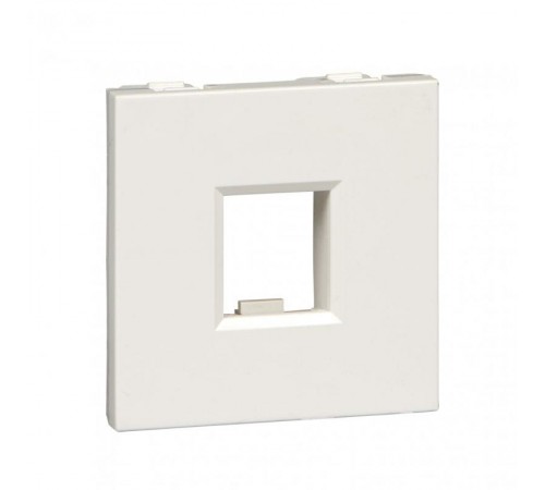 Altira Белый Плата лицевая W45 2 модуля 1xKeystone RAL9010  RIN-144-BE  SE