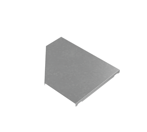 Крышка переходника левого 150-300 мм "ПЛЮС" HD  KPDplus150-300-L HD   КМ-профиль