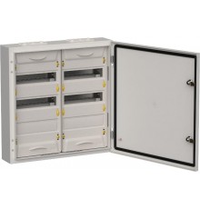 TITAN 5 Корпус металлический ЩРн-72 (2х36) 585х570х140 IP54 серый   TI5-50-N-2X036-54-7035  IEK