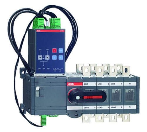 Реверсивный рубильник OTM1000E4C3D230C 4-полюсный с блоком АВР OMD300  1SCA112852R1001  ABB