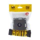 BRITE Розетка TV проходная РТВ10-0-БрС сталь   BR-A10-P-K46  IEK