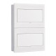 Корпус встраиваемый бел. дв. 2 ряда 26 мод. IP41 ЩРВ-М  31106DEK  DEKraft