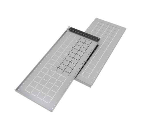 Панели боковые для секционирования В300 Г800 мм (2 шт) AleSta  AleSta-PCV38  EKF