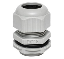 Сальник PG16 IP54 (2 шт) d отв. 21 мм / d провод. 10-14 мм PROxima  plc-pg-16-2-r  EKF