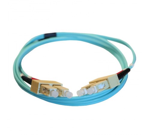 Оптоволоконный шнур OM 3 - многомодовый - 10 Giga - SC/SC - длина 1 м  032609  Legrand