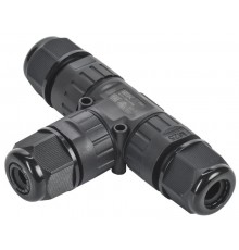 Коннектор кабельный герметичный WTP-306 3 PIN IP68  UWC20-T-040-3-68  IEK