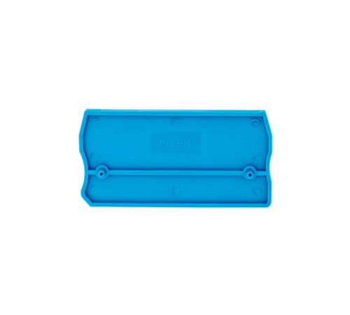 Заглушка торцевая для пружинных клемм 4 мм2, синяя (упак. 20 шт.) MTS-PBL4  88336  ОВЕН