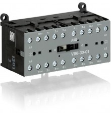 Миниконтактор реверсивный VB6A-30-10 9A (400В AC3) катушка 110В АС  GJL1211911R8104  ABB