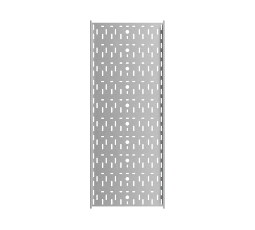 Лоток перф. 80х400х1,0 L3000 мм "Стандарт ПЛЮС" INOX304  LPEplus80-400-1.0-3000 INOX304  КМ - профиль