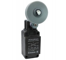 ВП 36-2139П-66 У2, рычаг с резиновым роликом диам. 50 мм, 1з+1р, безинерционный, 30х60 мм, 3А, IP66, выключатель путевой  ET010895  Электротехник