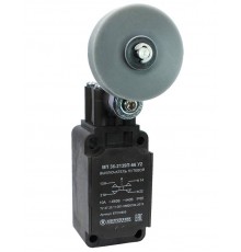 ВП 36-2139П-66 У2, рычаг с резиновым роликом диам. 50 мм, 1з+1р, безинерционный, 30х60 мм, 3А, IP66, выключатель путевой  ET010895  Электротехник