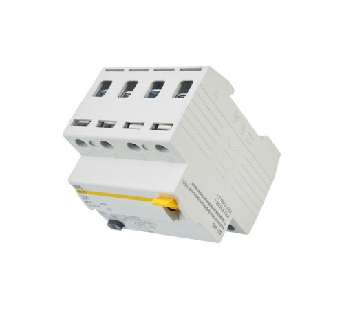 Выключатель дифференциальный (УЗО) ВД1-63S 4п 32А 100мА тип AC  MDV12-4-032-100  IEK