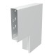 Плоский угол с крышкой кабельного канала LKM 60x200 мм (сталь,белый) (LKM F60200RW)  6249523  OBO Bettermann