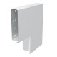 Плоский угол с крышкой кабельного канала LKM 60x200 мм (сталь,белый) (LKM F60200RW)  6249523  OBO Bettermann