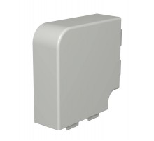 Крышка плоского угла кабельного канала WDK 60x150 мм (ПВХ,серый) (WDK HF60150GR)  6024599  OBO Bettermann