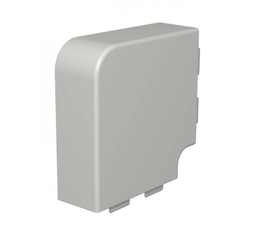 Крышка плоского угла кабельного канала WDK 60x150 мм (ПВХ,серый) (WDK HF60150GR)  6024599  OBO Bettermann