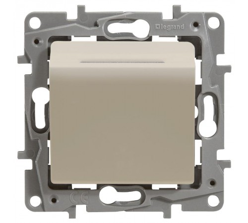 Etika Слоновая кость Выключатель карточный с выдержкой времени, с подсветкой  672393  Legrand