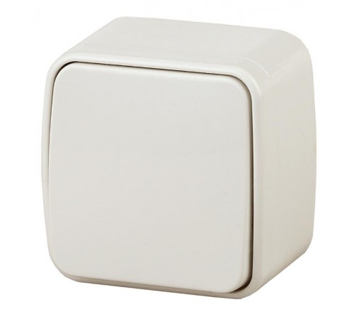 3-103-02 Intro Переключатель, 10А-250В, IP20, ОУ, Polo, сл.кость  Б0036119  Intro