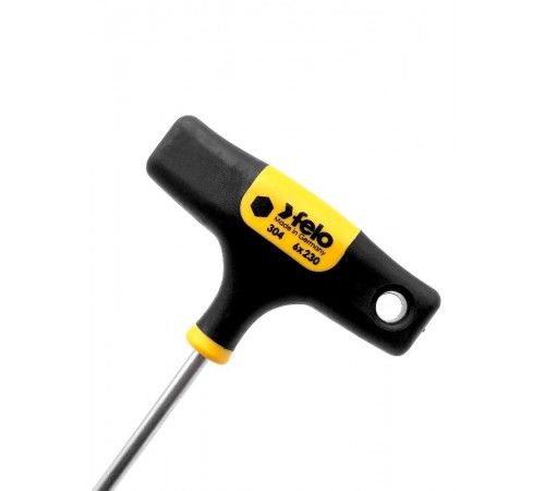 Ключ Т-образный 6 мм, стержень 230 мм  30406860  Felo