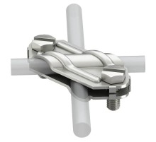 Соединитель полосы и прутка крестовой (250 V4A)  5312925  OBO Bettermann